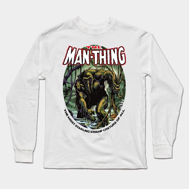 MAN-THING 1974 Long Sleeve T-Shirt by OcaSign